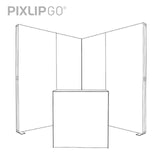 LED Messeset PIXLIP GO STAND EL2020 - Eckstand