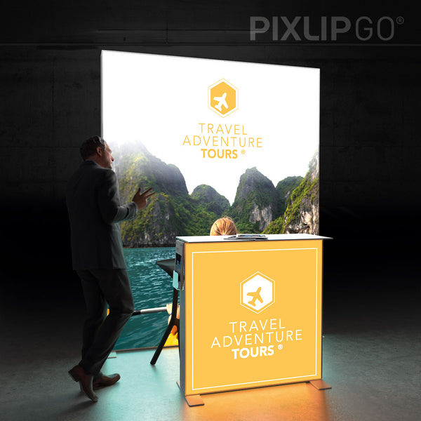 LED Messeset PIXLIP GO STAND HS20 - Kopfstand kaufen – Messe-Shop24.de