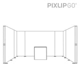 LED Messeset PIXLIP GO STAND RL5030 - Reihenstand