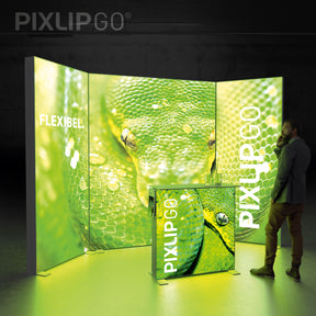 LED Messeset PIXLIP GO STAND RS3010 - Eckstand kaufen – Messe-Shop24.de