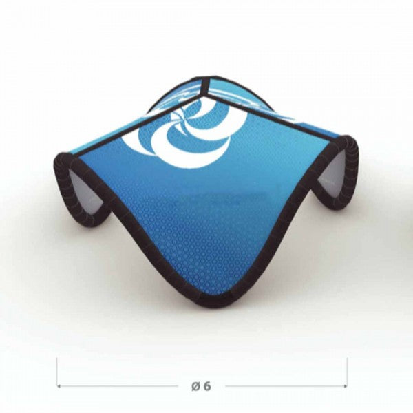 Pavillon Wave Design 6x6m aufblasbar