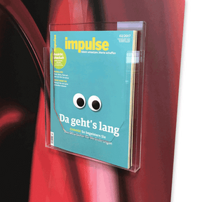 Prospekthalter magnetisch für RollUp Displays kaufen – Messe-Shop24.de