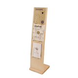 Holz Prospektständer Velo Wood