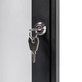Schaukasten Innen/Außen 12xA4 RAL7016