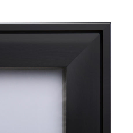 Schaukasten Innen / Außen Schwarz (3xA4)