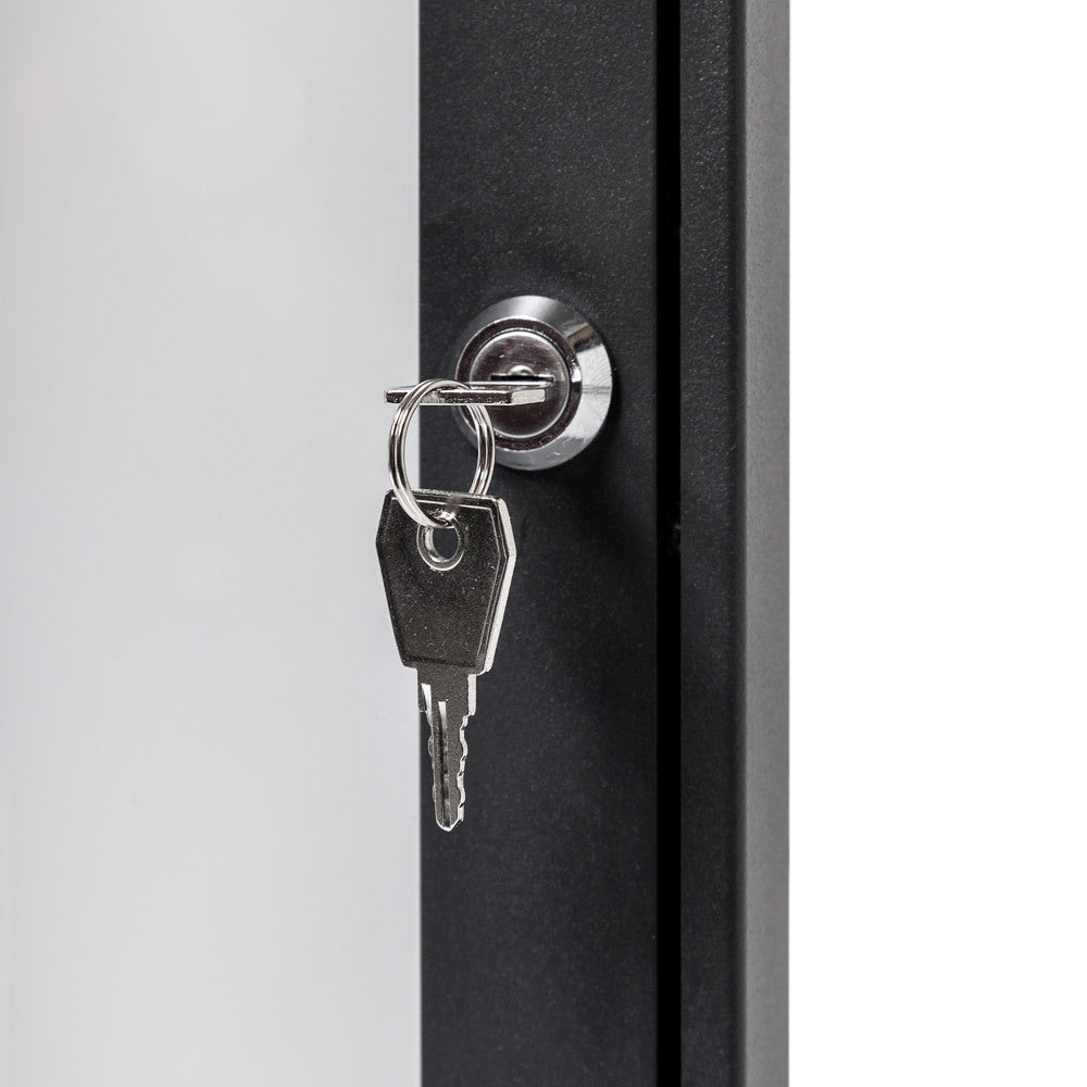 Schaukasten Innen/Außen 8xA4 RAL7016