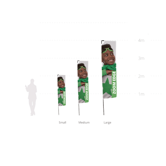 Werbefahne SignFlag Plus Square