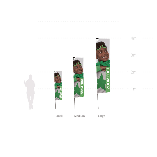 Werbefahne SignFlag Plus Square