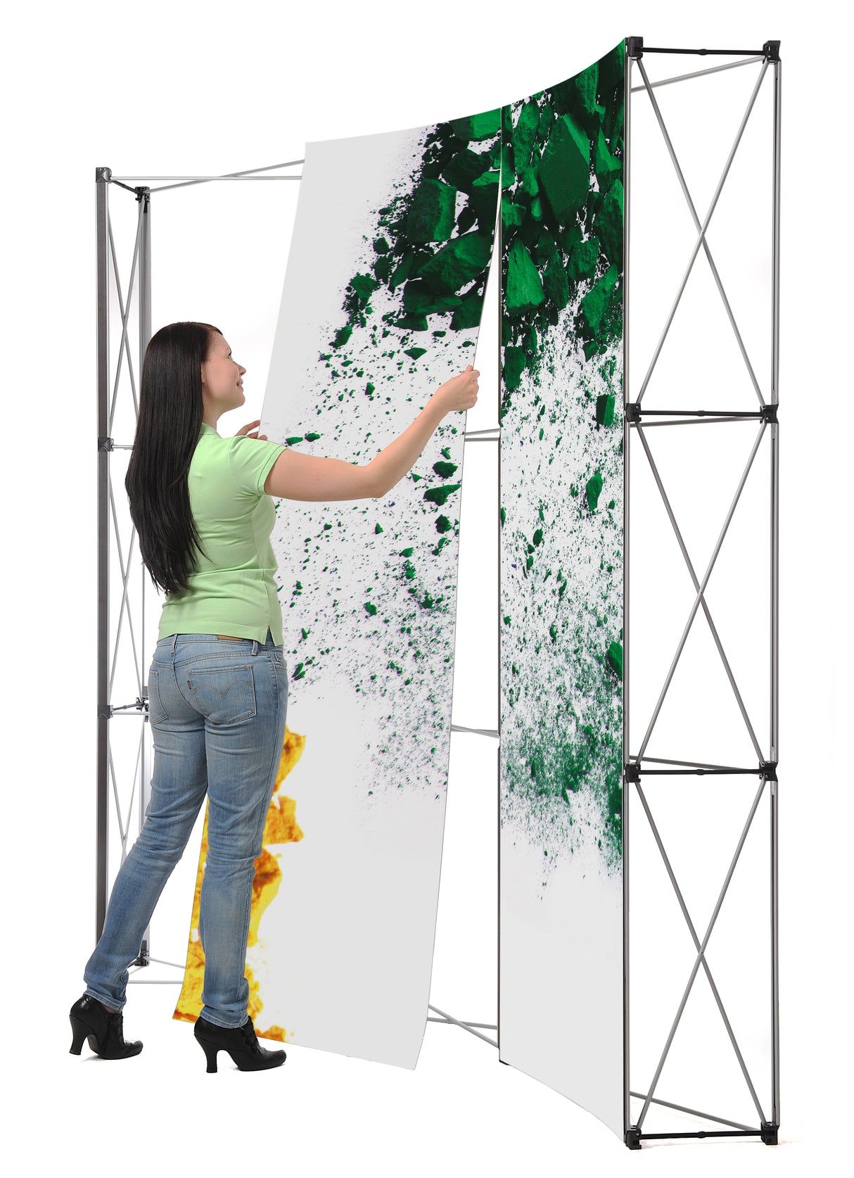 SnapUp 3x3 Bundle mit ExpoCase Theke