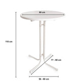 Stehtisch-Husse bedruckt (80 cm - Rund)