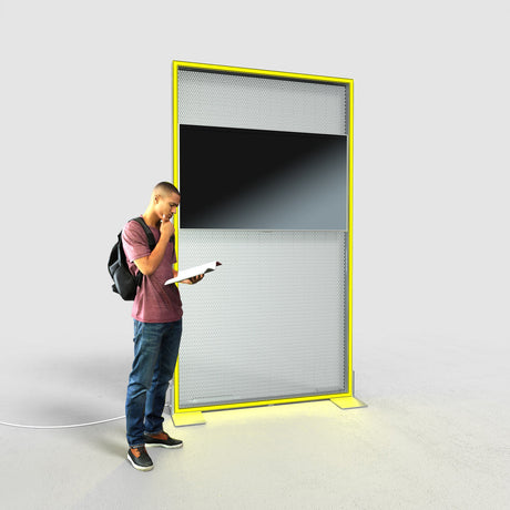 TV-Halterung Lightframes – Detailansicht