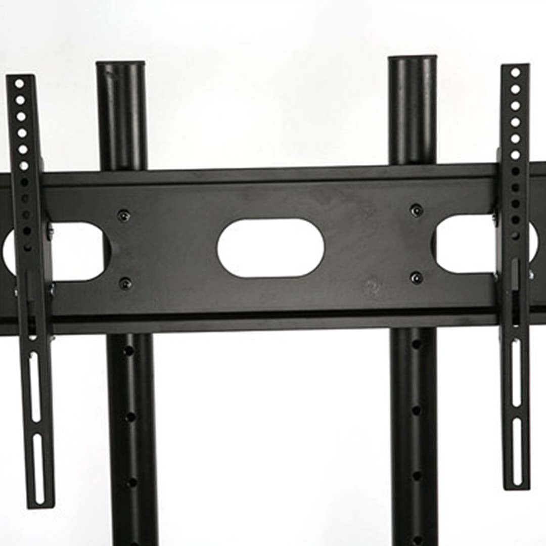 TV Rack schwarz mit Ablage