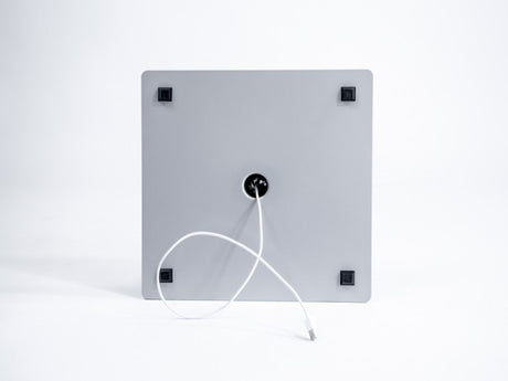 iPad Ständer mit Diebstahlschutz mit Werbeschild inkl. Digitaldruck – Detailansicht