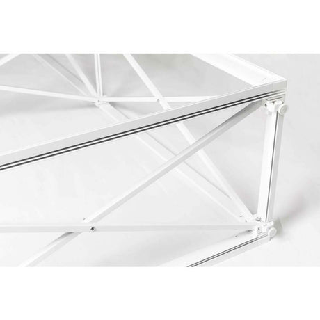 Fold-It TEXframe Sponsorenwand gebogen – Detailansicht