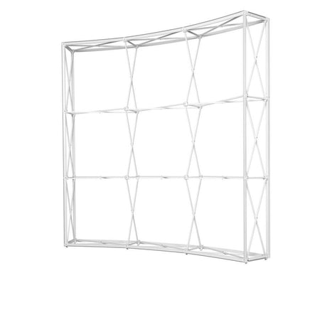Fold-It TEXframe Sponsorenwand gebogen – Rückansicht