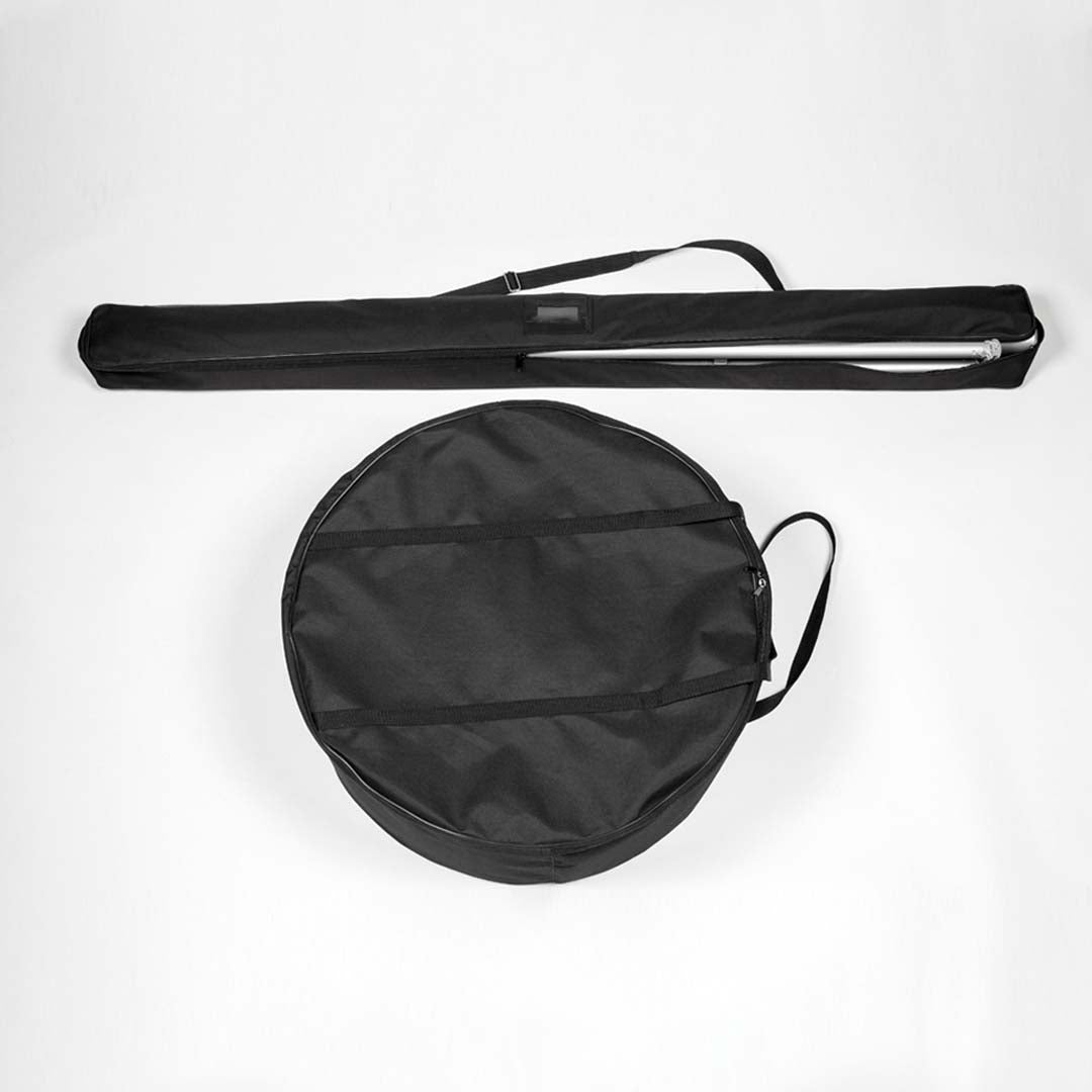 TriPole Fahnenmast mit Werbefahne (mobil)