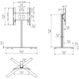 VESA Bildschirm Standfuß