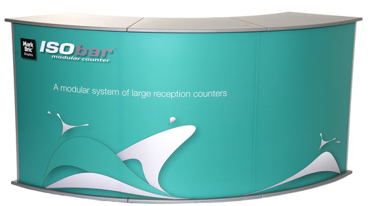 Messetresen gebogen (30°) ISOframe ISObar