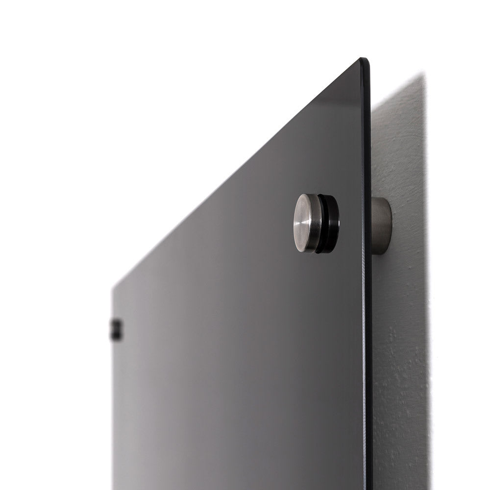 Scritto® Glasboard Schwarz 90 x 120 cm