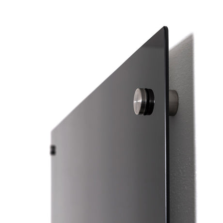 Scritto® Glasboard Schwarz 90 x 120 cm