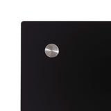 Scritto® Glasboard Schwarz 90 x 60 cm