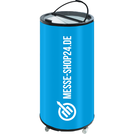 Werbe-Kühltonne bedruckt (66 Liter) für Flaschen + Dosen