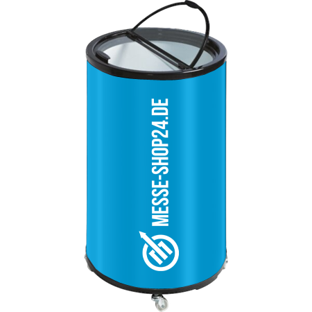 Werbe-Kühltonne mit Druck (43 Liter) für Flaschen + Dosen