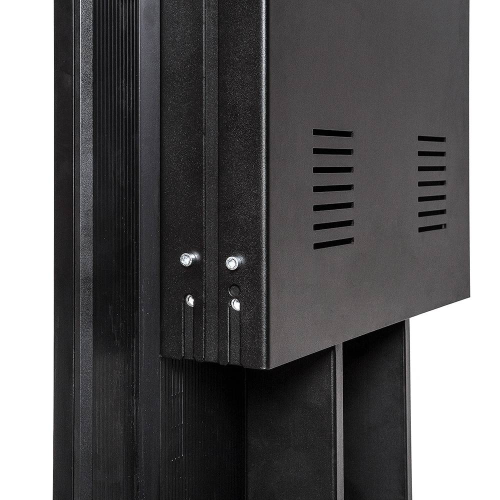 Werbebildschirm mit Bodenständer