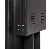 Werbebildschirm mit Bodenständer