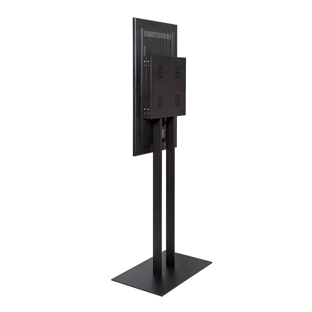 Werbebildschirm mit Bodenständer