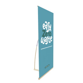 Bannerdisplay aus Holz "Woody" kaufen – Messe-Shop24.de