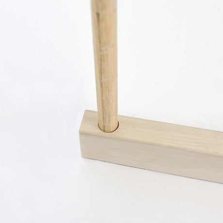 Bannerdisplay aus Holz "Woody" – Detailansicht