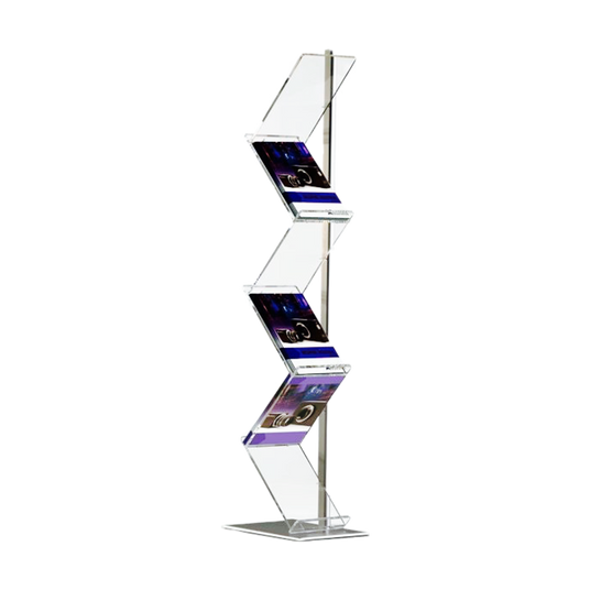 Prospektständer "ZIG-ZAG" (Acryl)