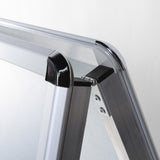 Kundenstopper Standard A2 32mm Rondo,Metalrückwand