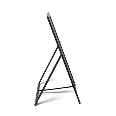Holz Kundenstopper Flip 68x140 cm Schwarz