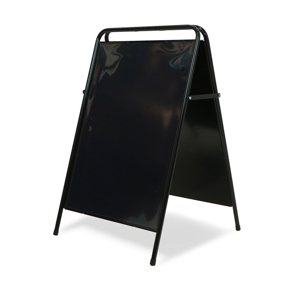 Kundenstopper Elegant Stahl 50x70