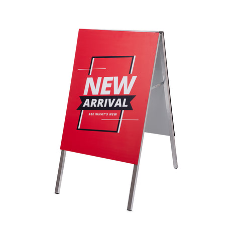 Satz Kundenstopper Aufsteckständer DIN A1 Beine und Universal Klettverschluss