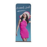 Zipper-Wand Banner 100x200cm Druck doppelseitig
