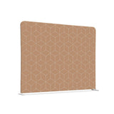 Textil Raumteiler 150-150 Doppel Hexagon Beige