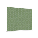 Textil Raumteiler 150-150 Doppel Hexagon Grün