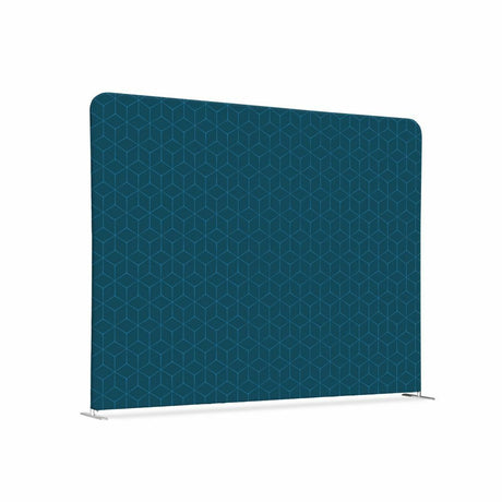 Textil Raumteiler 200-150 Doppel Hexagon Blau
