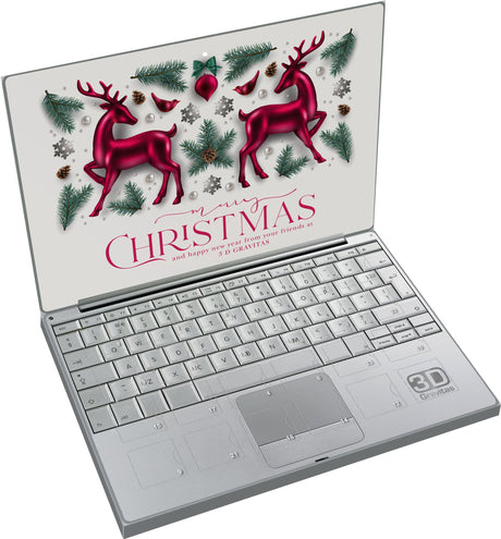 A5-Adventskalender mit Logo – Cover rundum bedruckt – Ansicht 2
