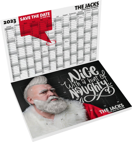 A5-Adventskalender mit Logo – Cover rundum bedruckt – Ansicht 5
