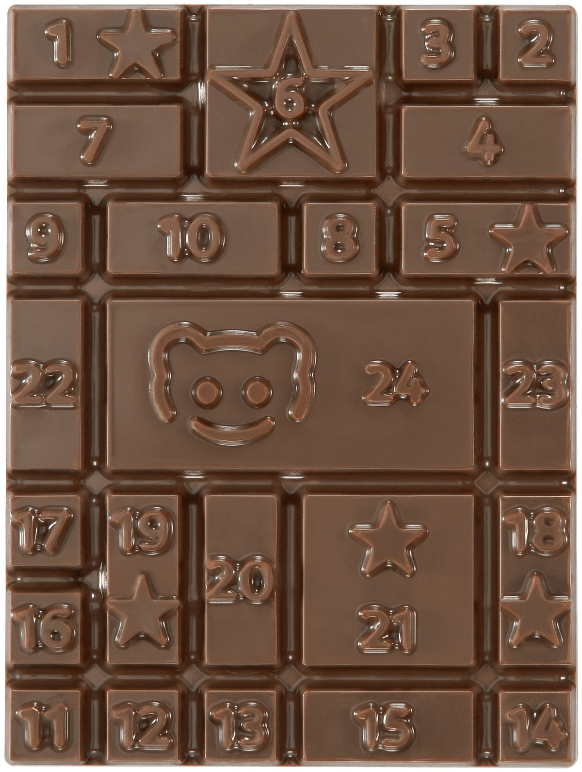 Mini-Adventskalender in Dose mit Logo – Schokoladentafel – Ansicht 5
