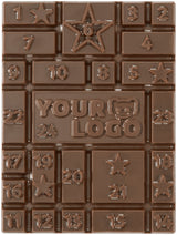 Mini-Adventskalender in Dose mit Logo-Schokotafel – Ansicht 5