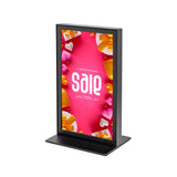 CUBE Digital 13" – Digitaler Tischaufsteller in T-Form