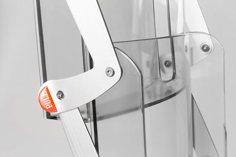 Prospektständer faltbar "Premium 4" – Detailansicht