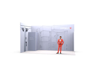 CORNECT Messepaket L – Aufbauvariante (Standform)