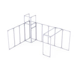 CORNECT Messepaket L – modulares Gestell (ohne Tuchbespannung)