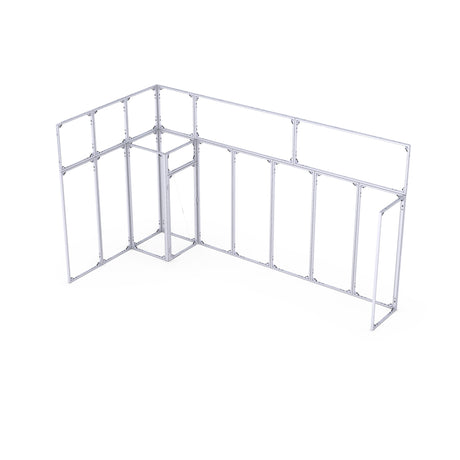 CORNECT Messepaket L – modulares Gestell (ohne Tuchbespannung)